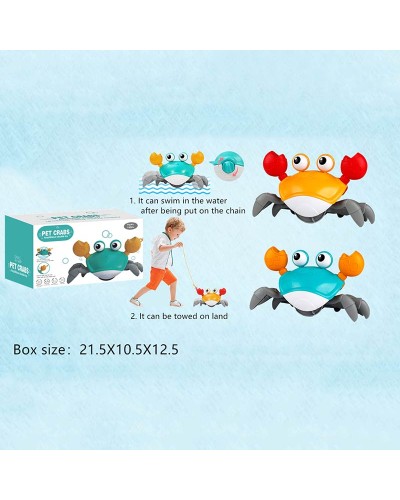 Іграшка для купання «Крабик» 21 см, в асортименті, у коробці 21,5х10,5х12,5 см