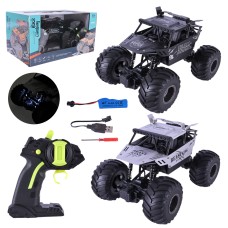 Машина 26 см р/к на акумуляторі зі світлом, в асортименті, у коробці 29х18,5х15,5 см