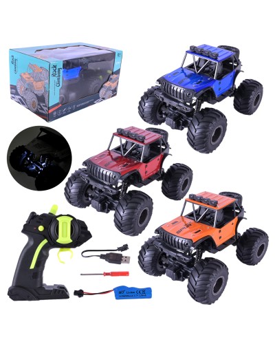 Машина 22 см р/к на акумуляторі, в асортименті, у коробці 29х18,5х15,5 см