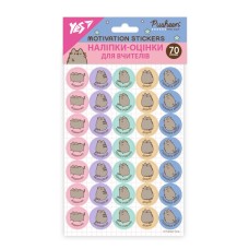 Наліпки-оцінки «Pusheen» 12,5х19 см, ТМ Yes