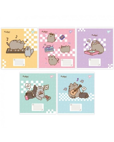 Зошит для нот «Pusheen in music» А5 на 12 аркушів, ТМ Yes