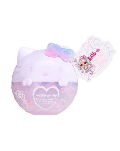 Ігровий набір з лялькою LOL SURPRISE! «Loves Hello Kitty. Hello Kitty сюрприз» 8 см з аксесуарами, в асортименті, у колбі 9х9х9 см