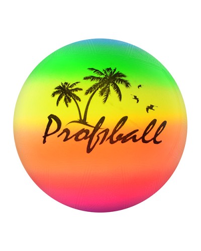 М'яч волейбольний «Веселка» 9 дюймів з ПВХ вагою 100 г