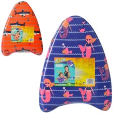 Дошка для плавання 42х32х3,5 см з максимальною навантаженням до 30 кг на 3-6 років, під слюдою