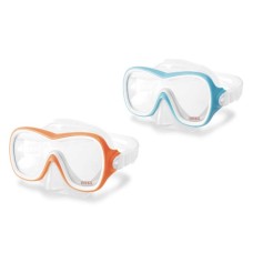 Маска для плавання на регульованому ремінці 50-56 см, від 8 років, в асортименті, на планшетці 23х2х-8 см, ТМ Intex