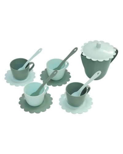 Чайний набір «Ромашка» з 14 елементів, у сумці 13,5х20х11 см, ТМ Тигрес