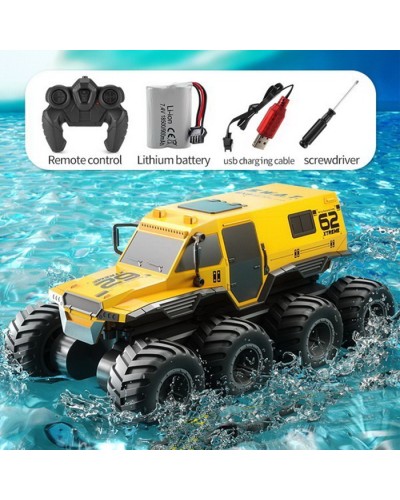 Джип 30 см р/к 2,4G на акумуляторі з USB та 8 гумовими колесами, у коробці 36х20х14,5 см