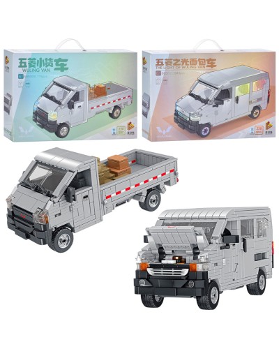 Конструктор «Транспорт» від 776 деталей, в асортименті, у коробці 45х30х7 см