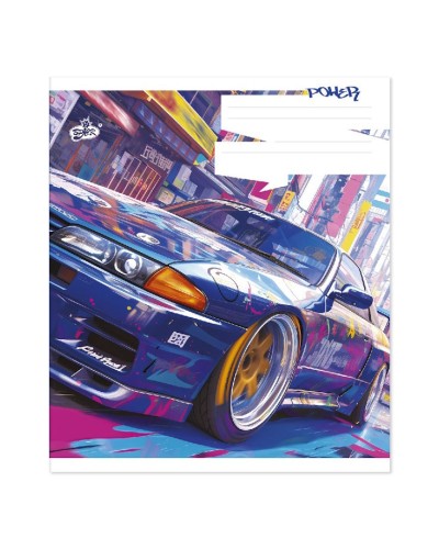 Зошит на 24 аркуші у клітинку «Потужність» №2571, ТМ Brisk