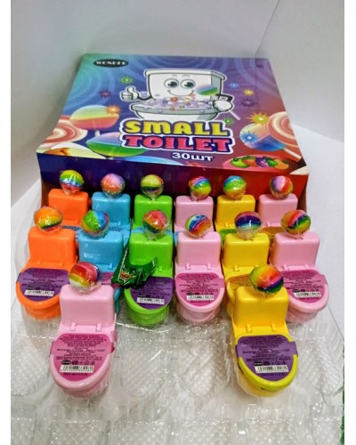 Цукерка «Унітаз з Чупа-чупс» карамельна