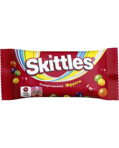 Драже «Skittles Фрукти» 38 г