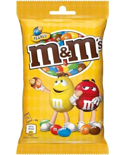 Драже «M&M» з арахісом 90 г