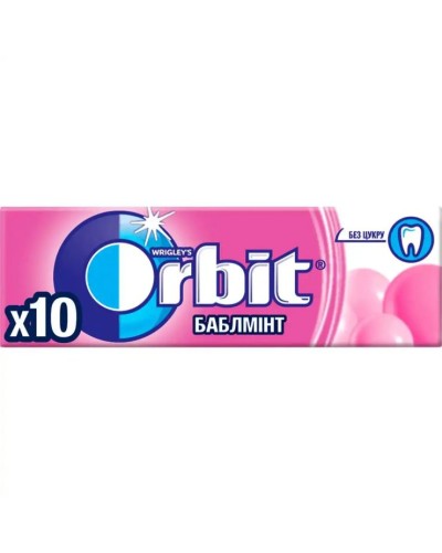 Жувальна гумка «Orbit Баблмінт» 14 г