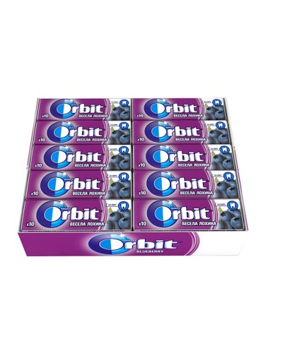 Жувальна гумка «Orbit Весела лохіна» 14 г