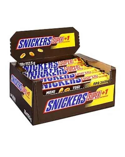 Шоколад «Снікерс Супер» 112,5 г