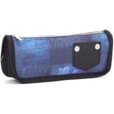 Пенал 21х4,5х7 см синій, ТМ Мандарин