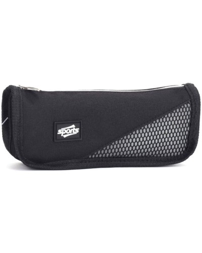 Пенал 21х4,5х7 см чорний, ТМ Мандарин