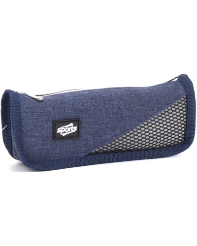 Пенал 21х4,5х7 см синій, ТМ Мандарин