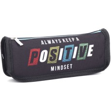 Пенал 21х4,5х7 см чорний, ТМ Мандарин