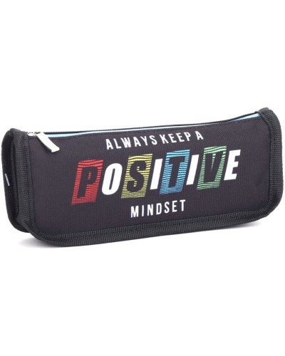 Пенал 21х4,5х7 см чорний, ТМ Мандарин