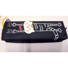 Пенал 21х4,5х6 см чорний, ТМ Мандарин