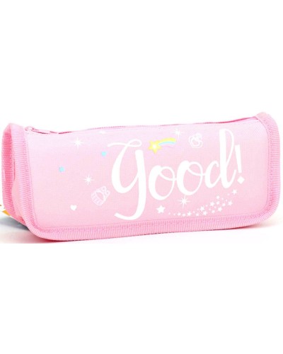 Пенал 21х4,5х7 см рожевий, ТМ Мандарин