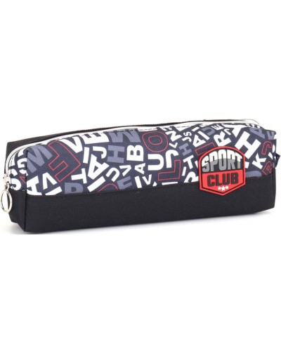 Пенал 21х4,5х7 см чорний, ТМ Мандарин