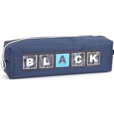 Пенал 21х4,5х6 см синій, ТМ Мандарин