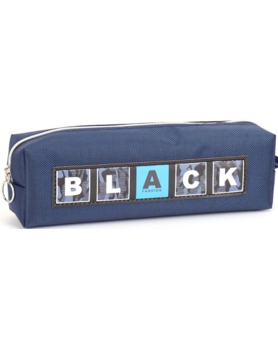 Пенал 21х4,5х6 см синій, ТМ Мандарин