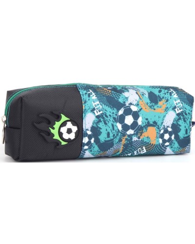 Пенал 21х4,5х6 см зелений, ТМ Мандарин