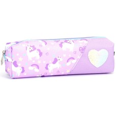 Пенал 21х4,5х6 см фіолетовий, ТМ Мандарин