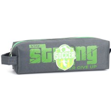 Пенал 21х4,5х6 см сірий, ТМ Мандарин