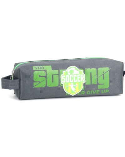 Пенал 21х4,5х6 см сірий, ТМ Мандарин