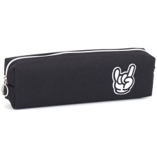 Пенал 21х4,5х6 см чорний, ТМ Мандарин