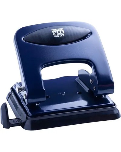 Діркопробивач металевий «MORANDI STYLE» до 25 аркушів, синій, TM Buromax