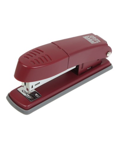 Степлер металевий «MORANDI STYLE» до 25 аркушів під скоби №24/6; 26/6, бордовий, TM Buromax