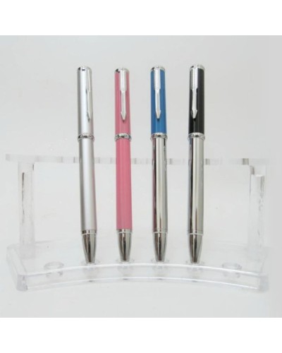 Ручка «Baixin» кулькова металева поворотна, в асортименті, ТМ Baixin