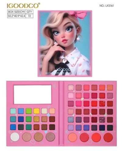 Дитяча косметика: палітра тіней та аксесуари, у коробці 15х20х2 см