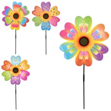 Вітрячок «Соняшник» діаметром 35,5 см та паличкою 52 см, в асортименті, у пакеті 36х36х4 см.