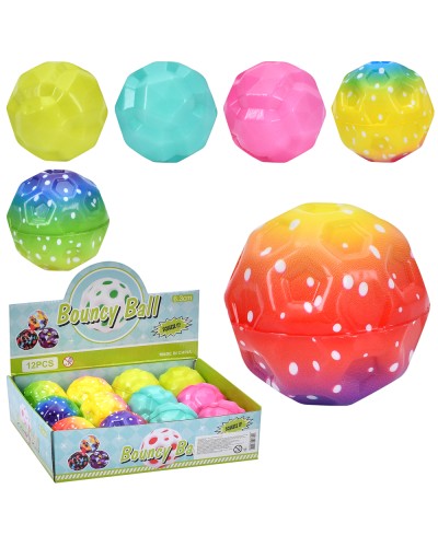 М'яч дитячий 6,3 см антигравітаційний, в асортименті, 12 шт у дисплеї 25х19х6,5 см