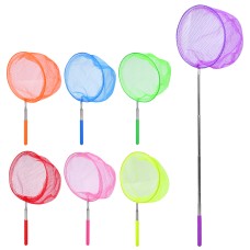 Сачок для метеликів металевий з ручкою-телескопом 35-83 см, діаметром 19 см, в асортименті