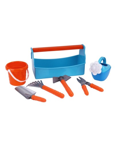 Набір садівника з 7 предметів, у сітці 30х16х14 см, ТМ Технок