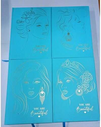 Блокнот «Мікс 4» А5 на 160 аркуші з твердою ламінованою обкладинкою, в асортименті, ТМ Рюкзачок.