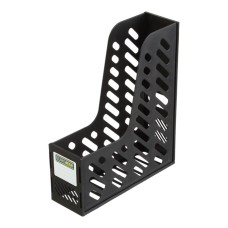 Лоток для паперів вертикальний 31х6х8,5 см одинарний чорний, ТМ Buromax