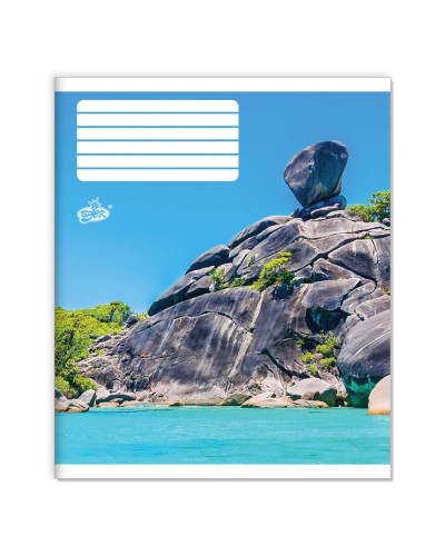 Зошит на 12 аркушів у клітинку «Зачаровані схили» №2542, ТМ Brisk