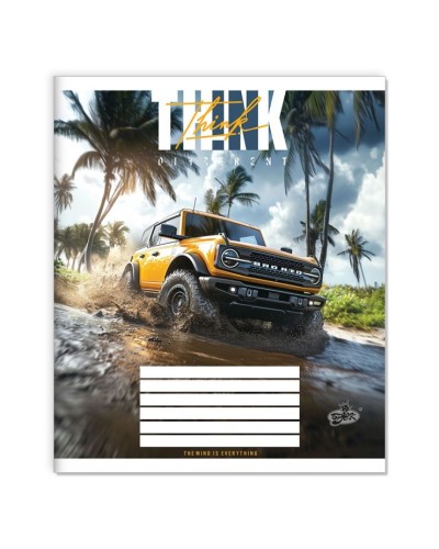 Зошит на 12 аркушів у косу лінію «Новий шлях» №2548, ТМ Brisk