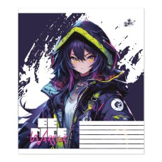 Зошит на 48 аркушів у клітинку «Воїн», №2590, ТМ Brisk