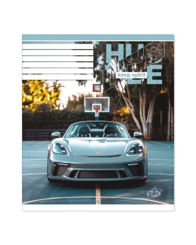 Зошит на 12 аркушів у лінію «Сучасна елегантність» №2551, ТМ Brisk