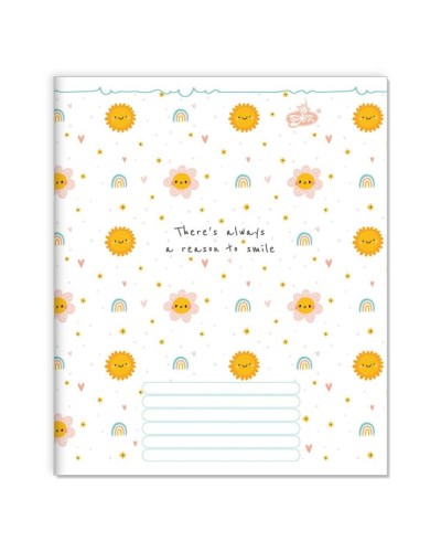 Зошит на 18 аркушів у клітинку «Магія в простоті» №2552, ТМ Brisk