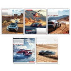 Зошит на 18 аркушів у лінію «Мій драйв», №3516, ТМ Gold Brisk